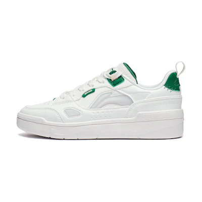 (W) Li-Ning Common 80s 'White Grey Green'