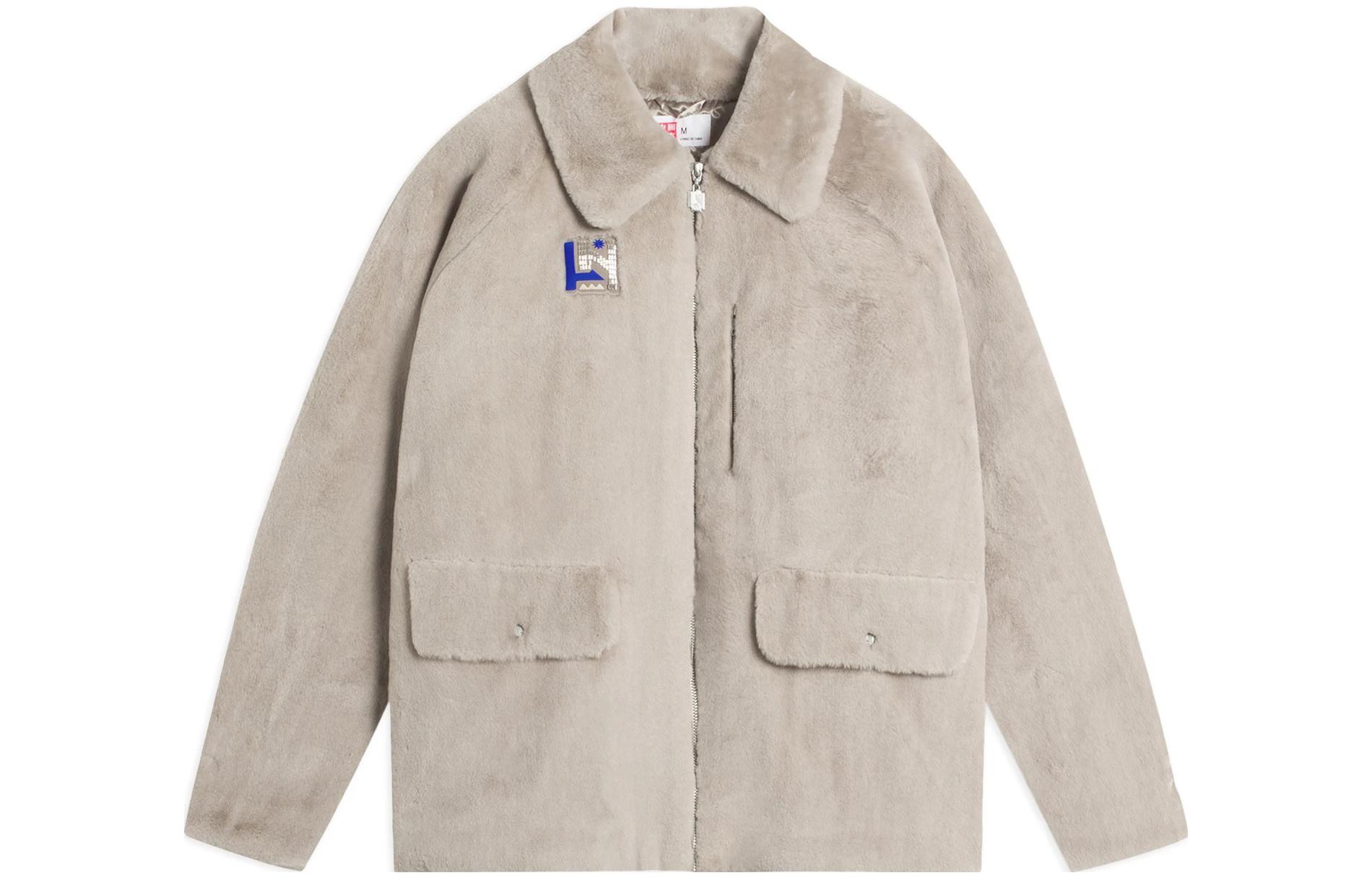 (Women) Li-Ning Cosmic Print Zip-Up Jacket Cashmere Gray AFDSB44-2