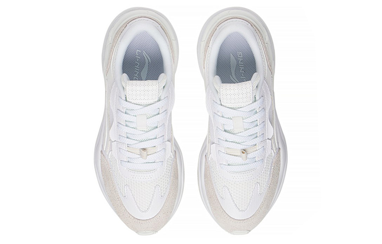 (W) Li-Ning Counterflow Lifestyle Shoes 'White Grey' 圖 4