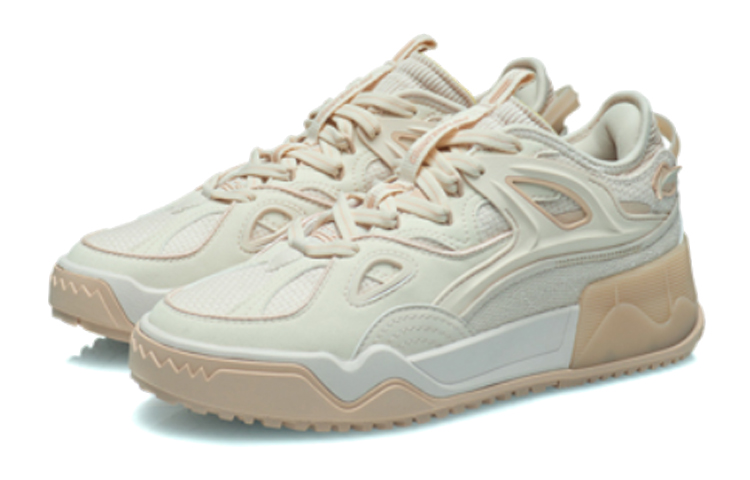 Lookbook LiNing李寧 CF 閃星 舒適休閒 低筒 樂瞳 女款 淺灰粉