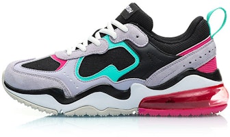 (Women) Li-Ning Counterflow Neon 'Black Grey Green' AGCP138-1 (Women) Li-Ning Counterflow Neon 'Black Grey Green' AGCP138-1