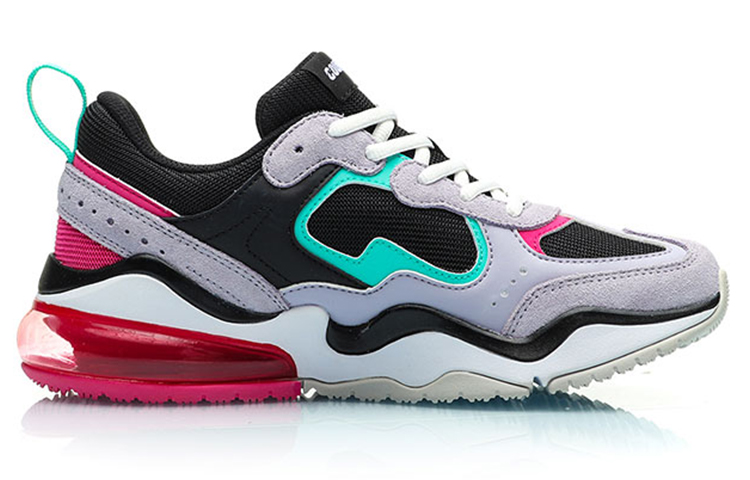 Order (W) 李寧カウンターフロー ネオン (黒/灰/緑) AGCP138-1