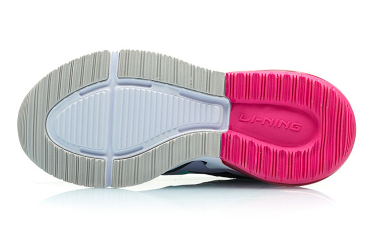 Shop (W) 리닝 카운터플로우 네온 '블랙 그레이 그린' (Li-Ning Counterflow Neon 'Black Grey Green') AGCP138-1