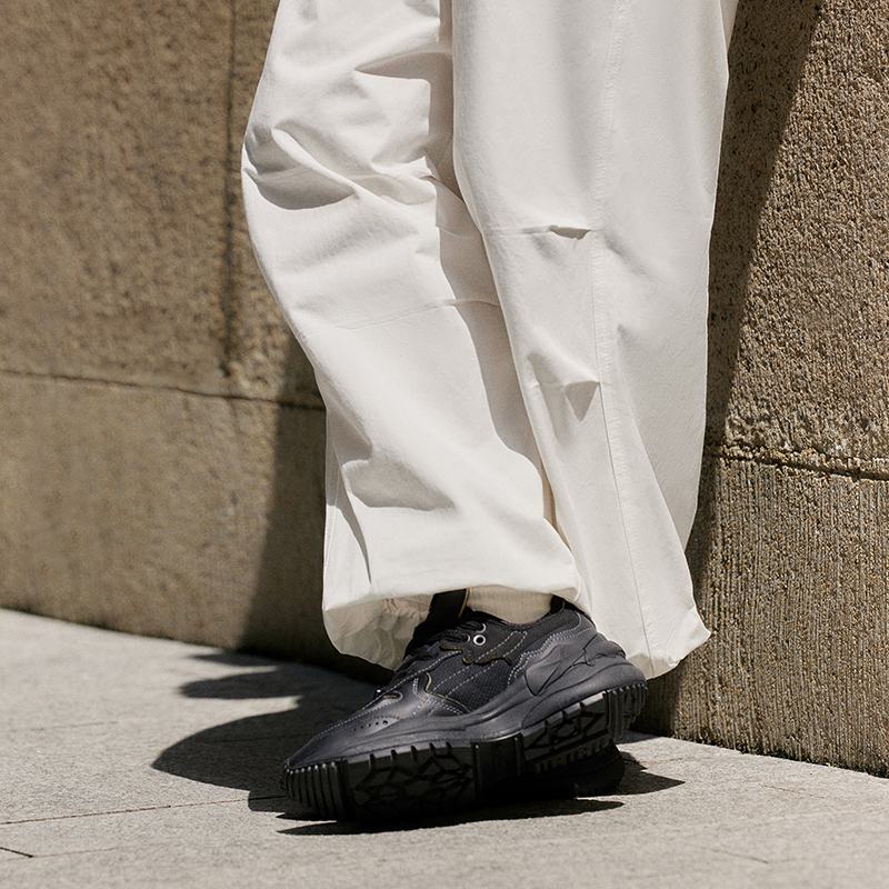 Cheap 李宁CF溯系列 起源2 休閒百搭 防滑耐磨 休閒鞋 女款 黑色