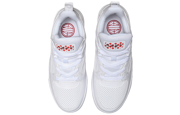 Lookbook (W) Li-Ning Counterflow Retro YuYue 'Putih' AGCP276-1