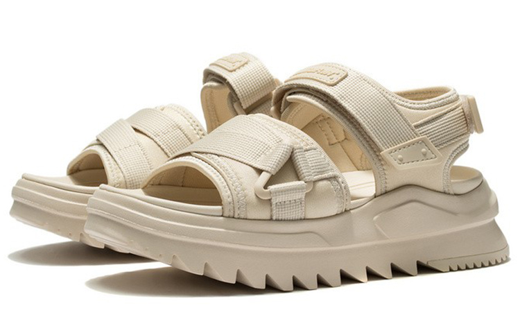 Lookbook (Women) Li-Ning Counterflow Sandals 'Khaki' AGUS006-3