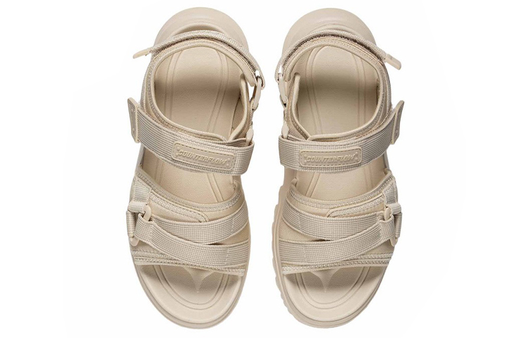 Shop (Women) Li-Ning Counterflow Sandals 'Khaki' AGUS006-3