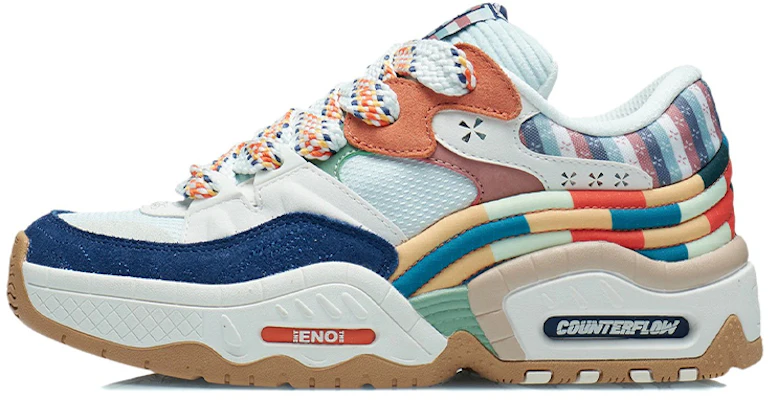 (Women) Li-Ning Counterflow The One 'White Blue Orange' AGCR438-1 Buy (Women) Li-Ning Counterflow The One 'White Blue Orange' AGCR438-1