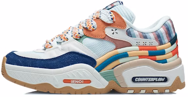 (Women) Li-Ning Counterflow The One 'White Blue Orange' AGCR438-1 (Women) Li-Ning Counterflow The One 'White Blue Orange' AGCR438-1