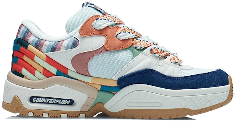 (W) Li-Ning Counterflow The One 'Blanco Azul Naranja' AGCR438-1 Order (W) Li-Ning Counterflow The One 'Blanco Azul Naranja' AGCR438-1