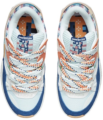 (W) Li-Ning Counterflow The One 'Blanco Azul Naranja' AGCR438-1 Lookbook (W) Li-Ning Counterflow The One 'Blanco Azul Naranja' AGCR438-1