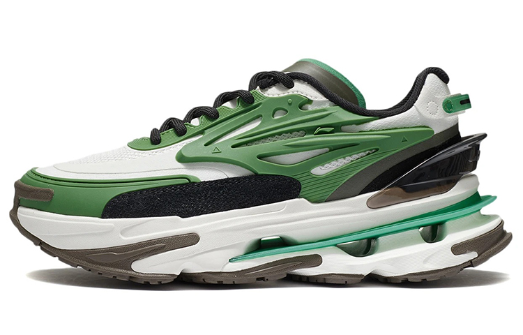 (Women) Li-Ning Countflow Wu Xing Xingshan 'Black White Green' AGLR308-4