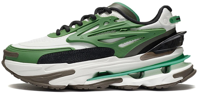 (Women) Li-Ning Countflow Wu Xing Xingshan 'Black White Green' AGLR308-4 Buy (Women) Li-Ning Countflow Wu Xing Xingshan 'Black White Green' AGLR308-4