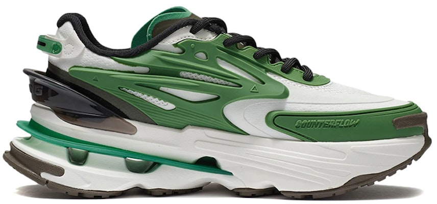 (Women) Li-Ning Countflow Wu Xing Xingshan 'Black White Green' AGLR308-4 Order (Women) Li-Ning Countflow Wu Xing Xingshan 'Black White Green' AGLR308-4