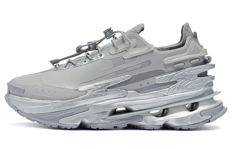 (Women) Li-Ning Countflow Wu Xing Xingshan 'Snow Grey' AGLR286-3