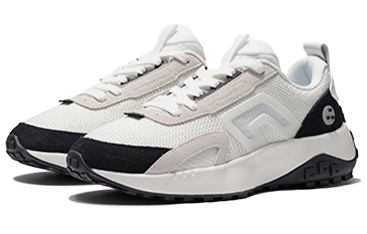 Lookbook 李宁 CF 玥華2.0 低幫 運動休閒鞋 女款 黑白色