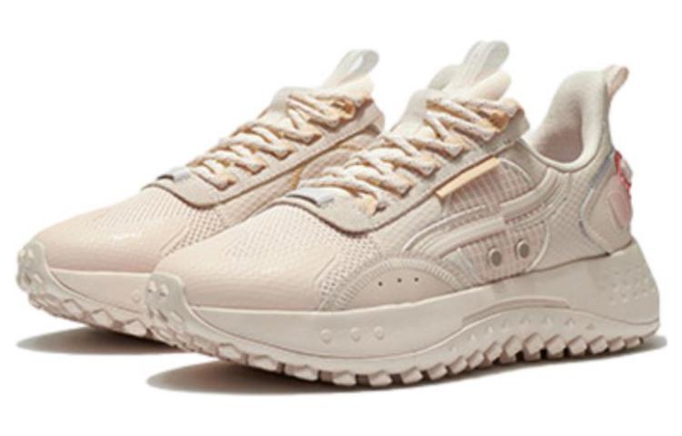 Lookbook LiNing李寧 CF 月影 運動休閒鞋 女款 哑米白