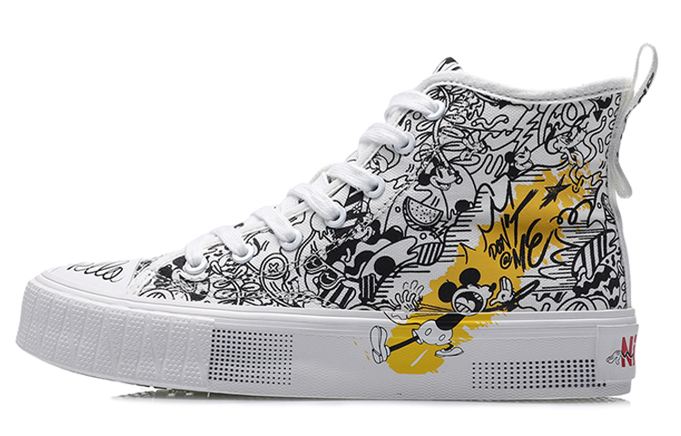 (W) Li-Ning Crazy Leisure Disney 'White Black'