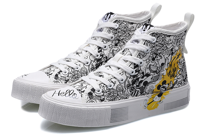 (W) Li-Ning Crazy Leisure Disney 'White Black' 圖 3