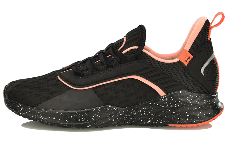 (Women) Li-Ning Crazy Run 'Black Orange' ARHP022-4