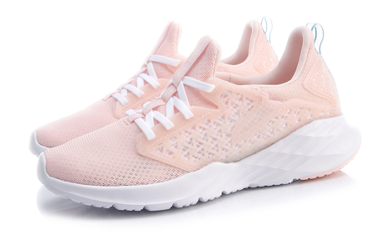 Lookbook (W) Li-Ning Crazy Run 'Merah Jambu Muda' ARHP056-3