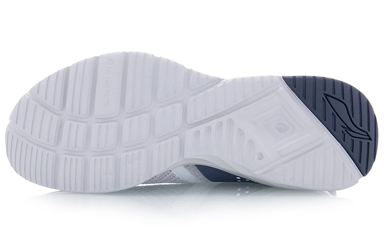 Sizing LiNing李寧 瘋狂奔跑 減震跑步鞋 女款 白灰色