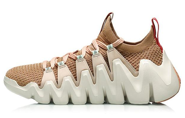 (Women) Li-Ning Crazy Run Flex 'Light Brown Beige' ARKR008-3