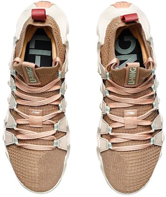 (Women) Li-Ning Crazy Run Flex 'Light Brown Beige' ARKR008-3 Lookbook (Women) Li-Ning Crazy Run Flex 'Light Brown Beige' ARKR008-3