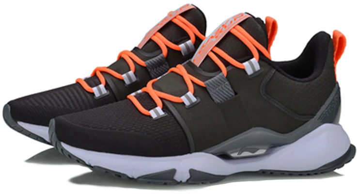 (W) Li-Ning Crazy Run X ''Zwart Oranje'' ARHQ022-5 Lookbook (W) Li-Ning Crazy Run X ''Zwart Oranje'' ARHQ022-5