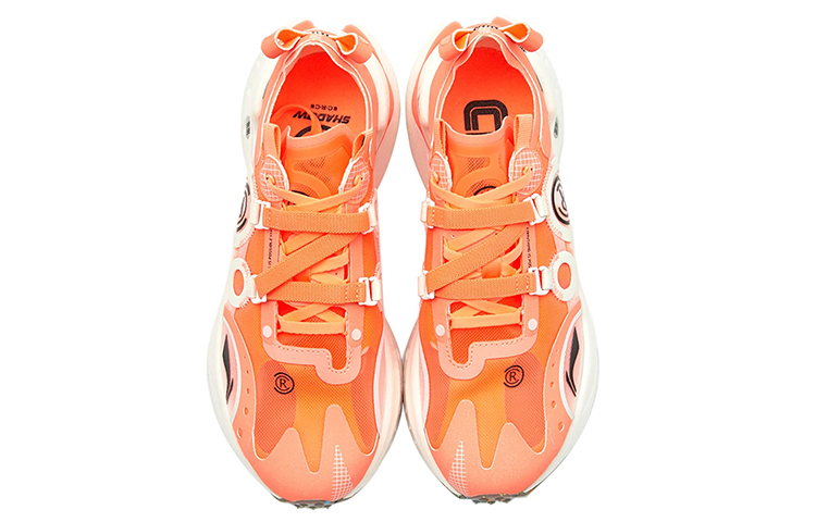 Shop (W) Li-Ning CRC 'Oranye Neon Putih' AZGS022-4