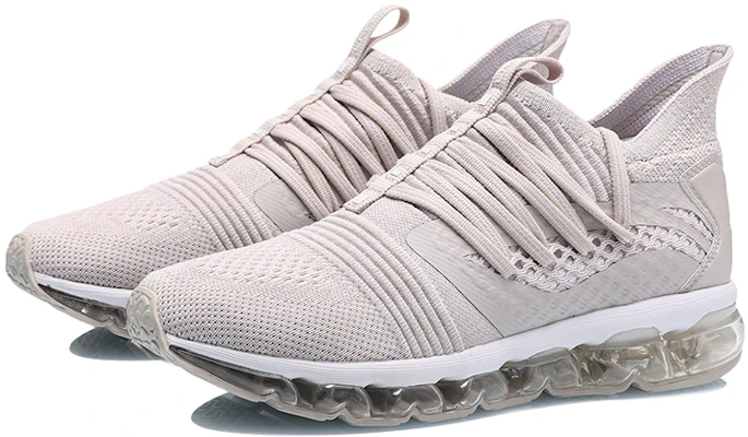 (Women) Li-Ning Cushion Running Shoes 'Grey White' ARHP152-4 Lookbook (Women) Li-Ning Cushion Running Shoes 'Grey White' ARHP152-4