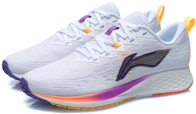 (Women) Li-Ning Dark Horse 4 'White Purple Ivory' ARMR004-4 Lookbook (Women) Li-Ning Dark Horse 4 'White Purple Ivory' ARMR004-4