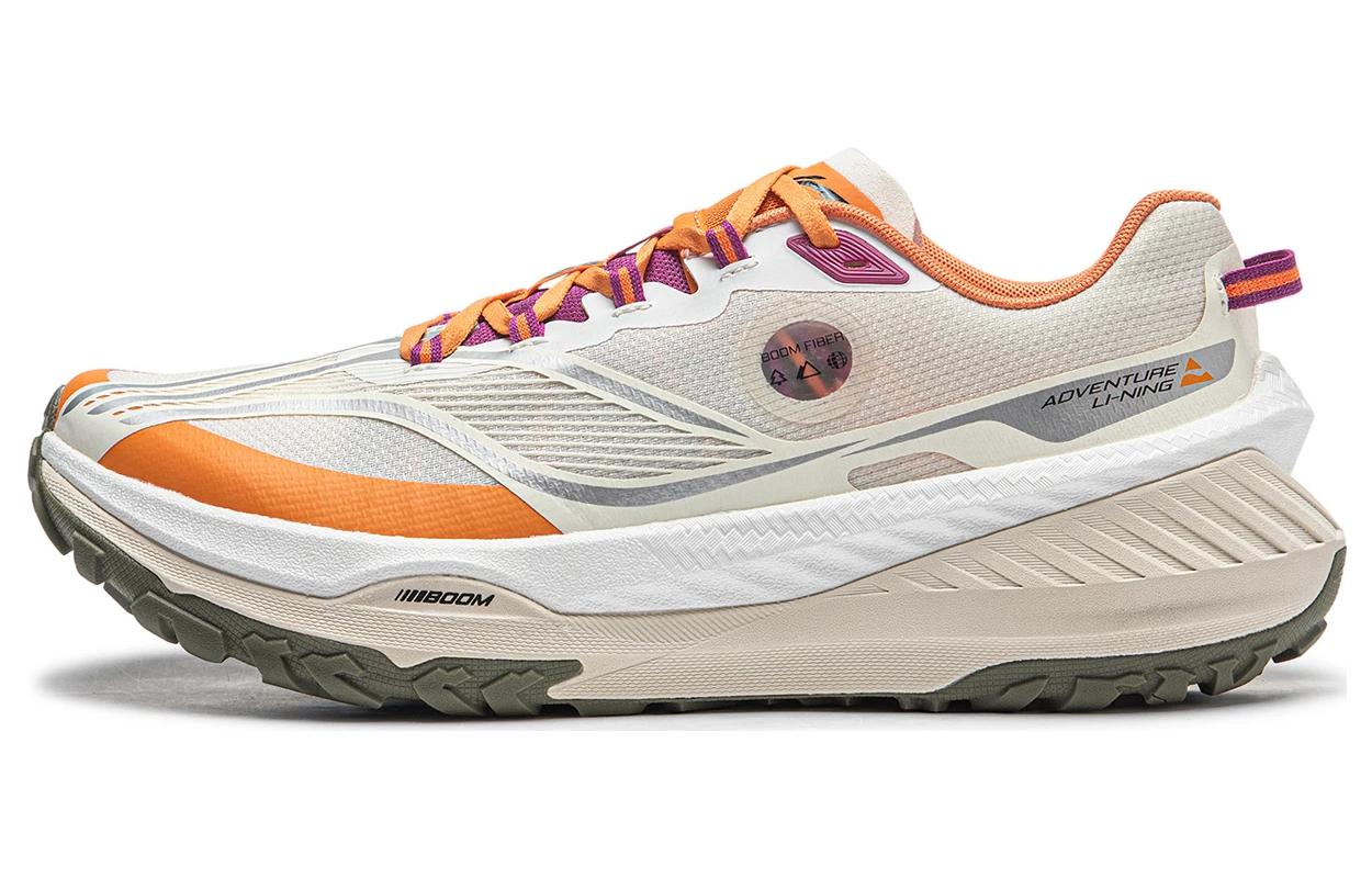 Buy LiNing李寧 的盧 舒適運動 耐磨回彈 低幫 跑步鞋 女款 米白