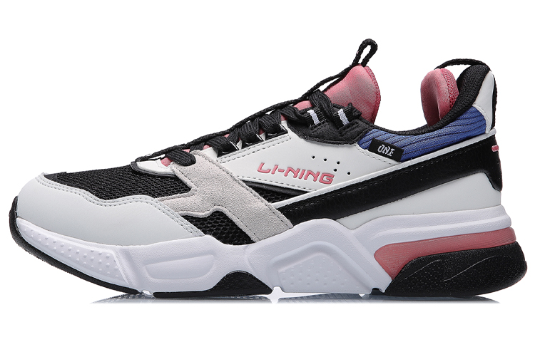 Buy (W) Li-Ning Disney x 001 Low ''Noir Blanc Rose'' ''Voyage'' AGCR032-2