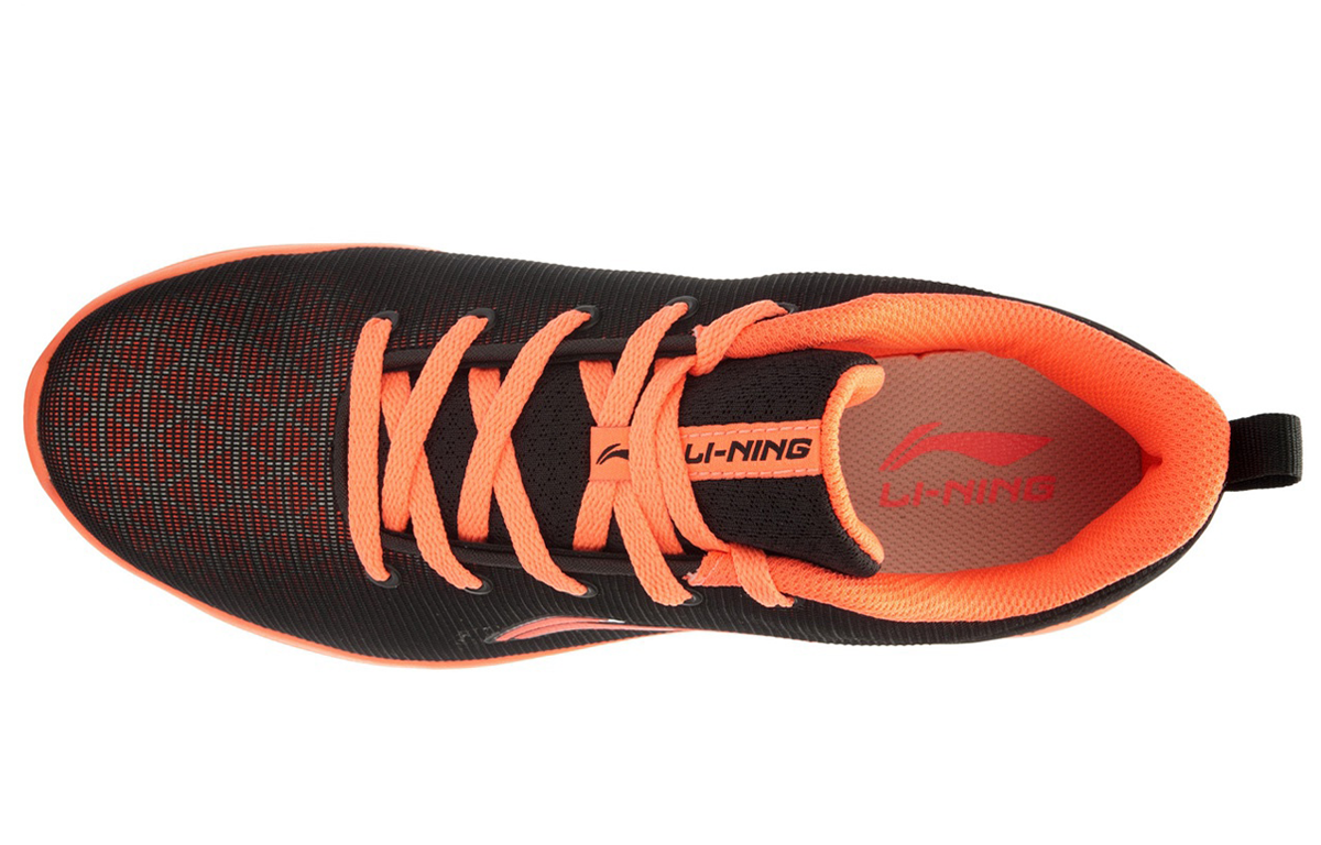 Lookbook (W) Li-Ning E-Run ''Schwarz Orange'' ARJK008-2