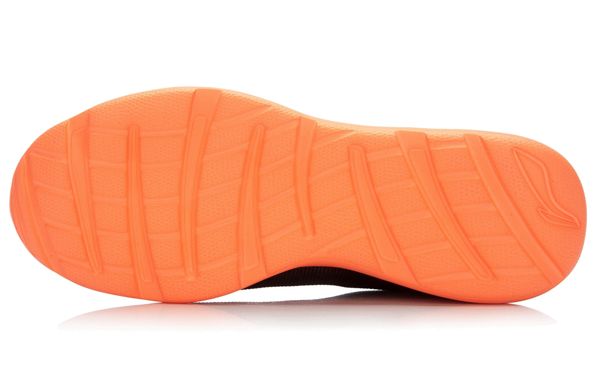 Purchase (W) Li-Ning E-Run ''Schwarz Orange'' ARJK008-2