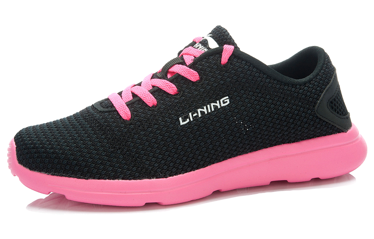 Order (W) Li-Ning E-RUN ''Schwarz Rosa'' ARJK004-8