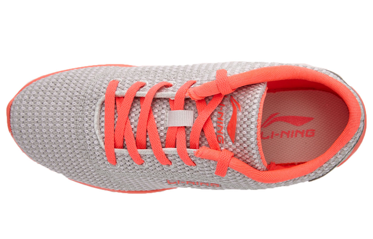 Lookbook (W) Li-Ning E-RUN Low ''Grau Orange'' ARJK004-5
