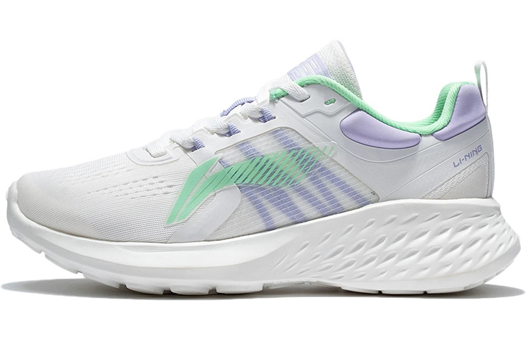 (Women) Li-Ning Eazgo 'Grey Purple Green' ARES008-3