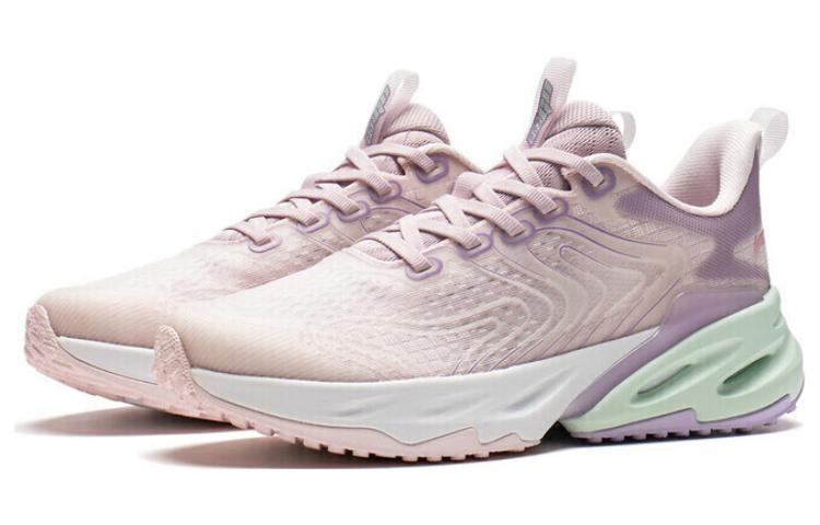 Lookbook 李宁 eazGo 減震回彈 低筒 跑步鞋 女款 櫻草粉