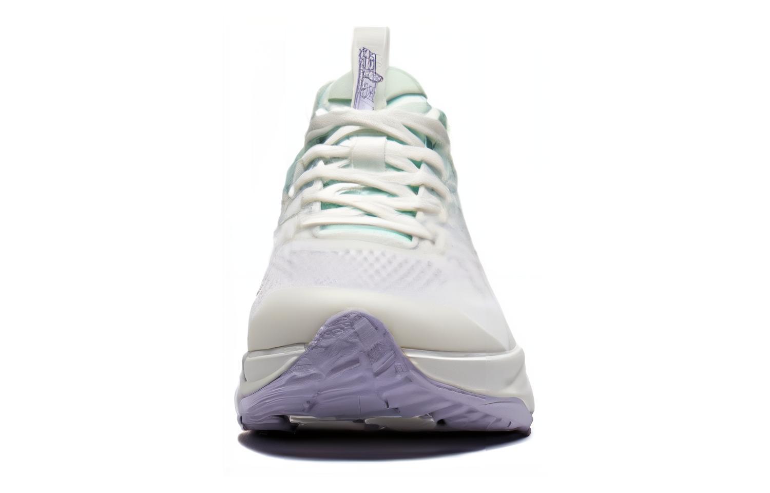 Lookbook LiNing李寧 eazGo 減震回彈 低幫 跑步鞋 女款 白藍色