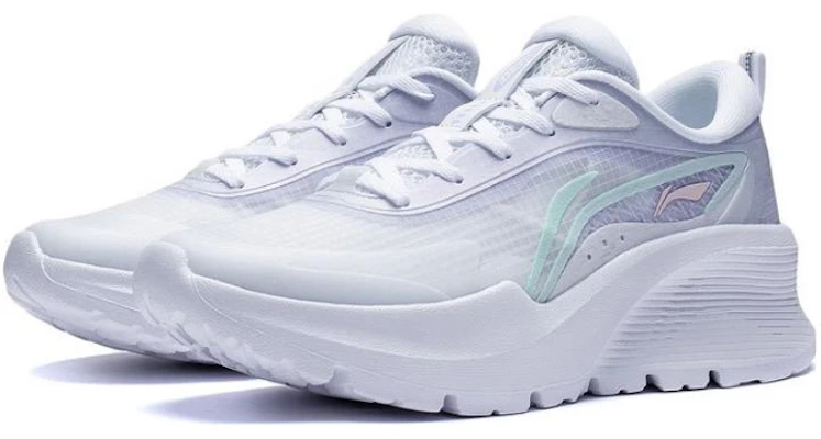 (Women) Li-Ning Eazgo Soft 'White Light Purple' ARST038-1 Lookbook (Women) Li-Ning Eazgo Soft 'White Light Purple' ARST038-1