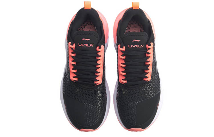 Shop (W) 李寧 エレメント "ブラックネオンピンク" (Riningu Eremento "Burakku Neonpinku") ARHQ064-5