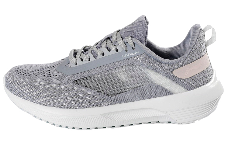 (Women) Li-Ning Element 'Grey Lightweight Low-Top Runner' ARBQ018-3