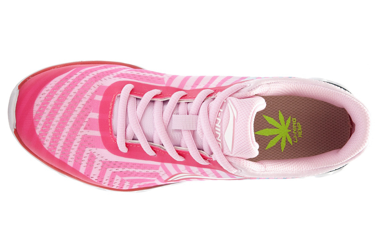 Lookbook (W) Li-Ning Element 'Bajo Amortiguador Rosa-Blanco' ARHK016-4