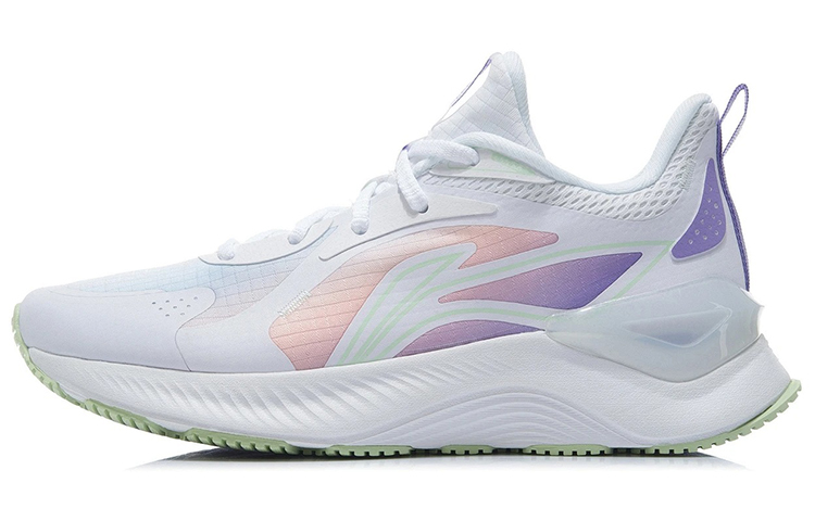 (Women) Li-Ning Element 'Standard White Light Bluepurple' ARHR224-4