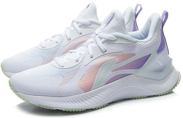 (W) Li-Ning Element 'Blanco Estándar Azul Claro Morado' ARHR224-4 Lookbook (W) Li-Ning Element 'Blanco Estándar Azul Claro Morado' ARHR224-4