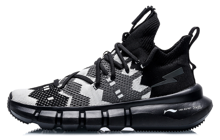 (Women) Li-Ning Essence 2.3 x Neil Barret 'Black White' AGBQ128-2