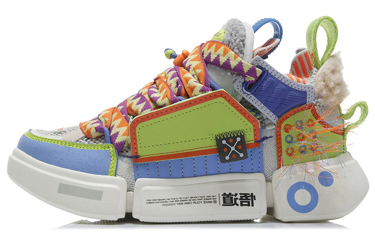 Buy (W) 李寧 エッセンス2 ACE リメイク マルチカラー AGWR020-2