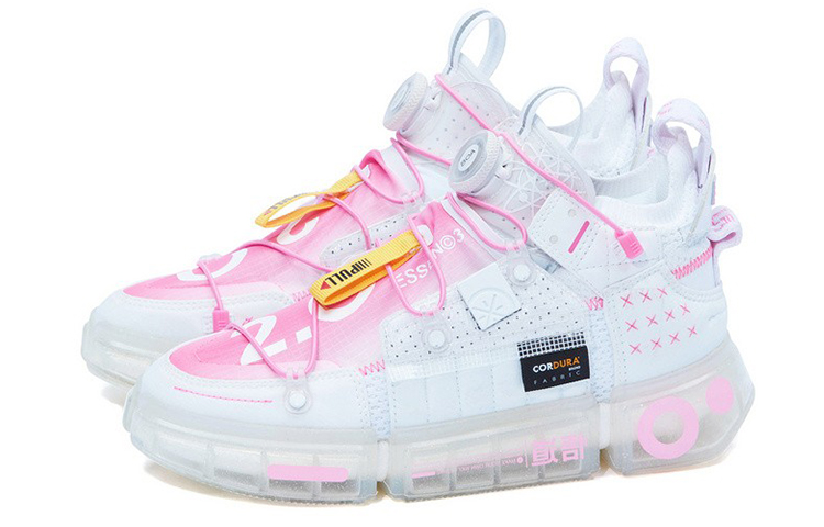 Order 李寧 悟道2 未來風 潮流 低幫 運動休閒鞋 女款 荧光耀粉